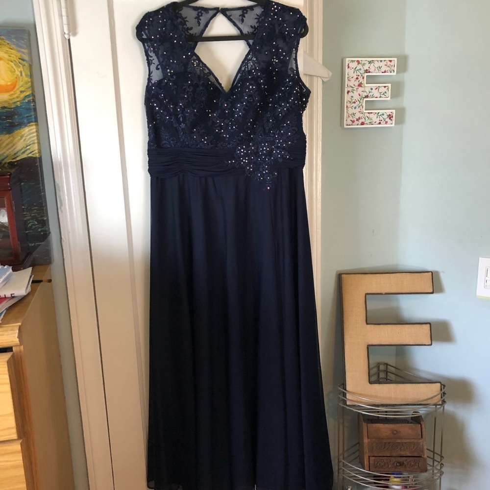 Mother of the Bride / Bridesmaid Dress Navy Blue